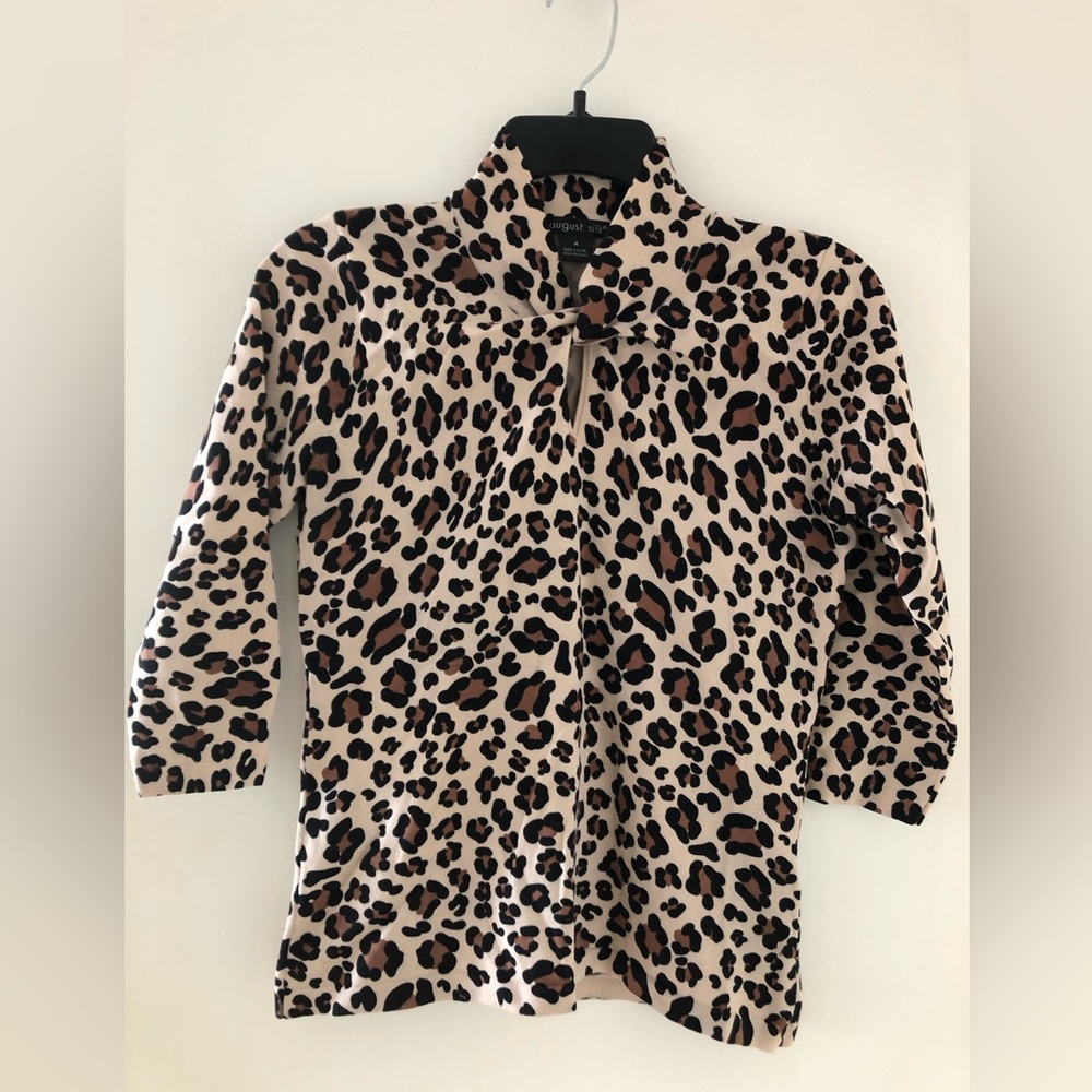 Animal Print Sweater